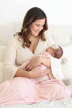Bamboo Knit Maternity Robe | Solids