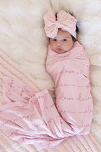 Personalized Baby Name Swaddle Blanket