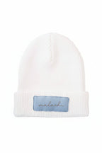 Personalized Leather Patch Beanie | All Colors