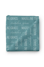 Personalized Baby Name Swaddle Blanket