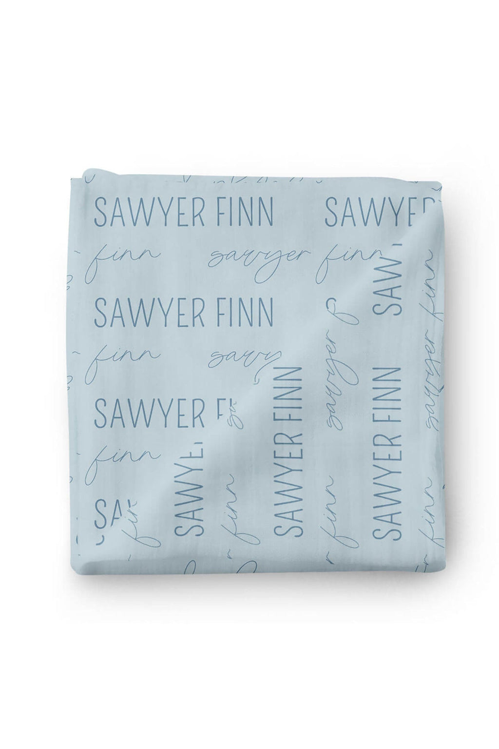 Personalized Baby Name Swaddle Blanket