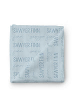 Personalized Baby Name Swaddle Blanket