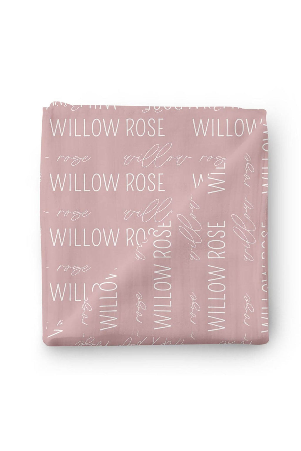 Personalized Baby Name Swaddle Blanket