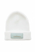 Personalized Leather Patch Beanie | All Colors