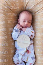 Personalized Baby Name Swaddle Blanket