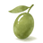 OliveBaby olive and leaf logo