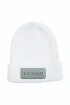 Personalized Leather Patch Beanie | All Colors