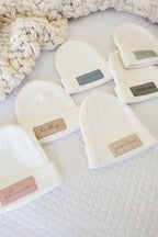 Personalized Leather Patch Beanie | All Colors