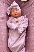 Personalized Baby Name Swaddle Blanket